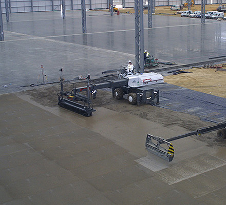 激光整平機(jī)、超平地坪