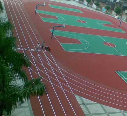 塑膠跑道、亞克力球場(chǎng)硅PU球場(chǎng)、聚氨酯球場(chǎng)